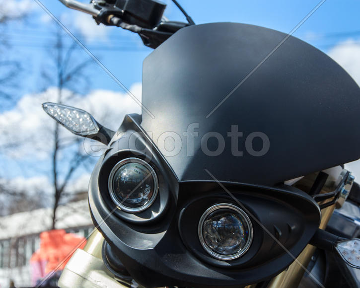 "Пришелец". Детали мотоцикла 