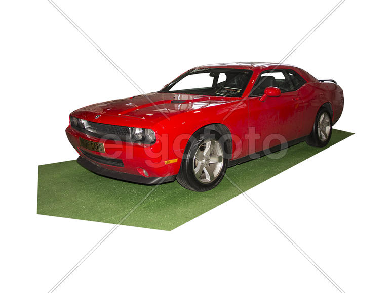 Искусство вечно. Красный автомобиль