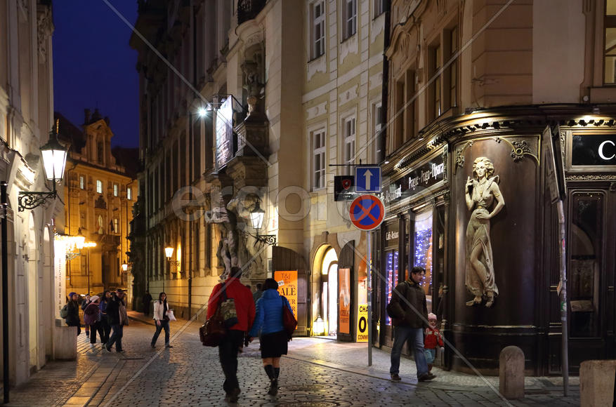 Пражская улочка