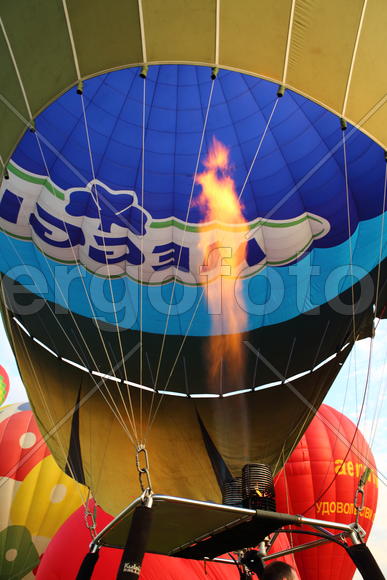 надуваем аэростат