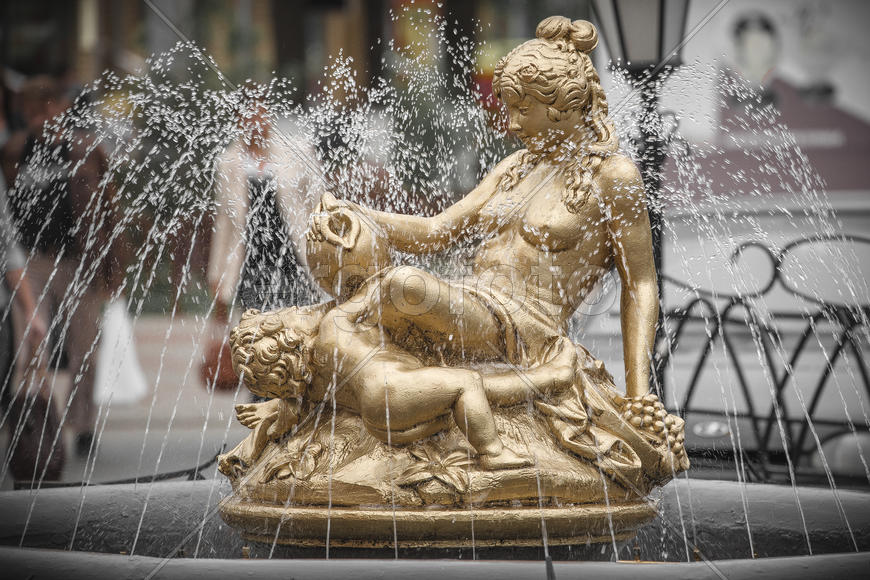 Фонтан в Центре Сормова