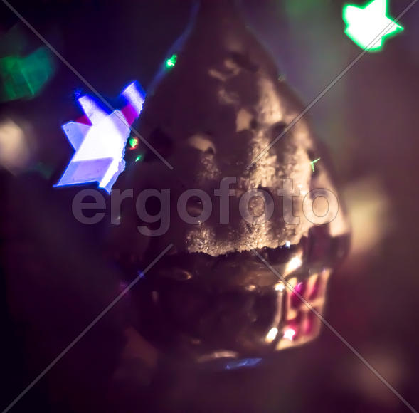 Домик деда мороза. Елочная игрушка 