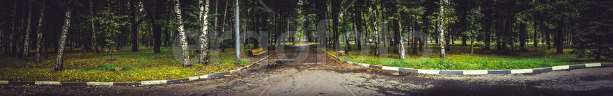 Панорама перекрёстка