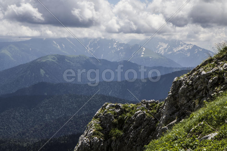 Кавказ. Фишт-Оштеновский хребет