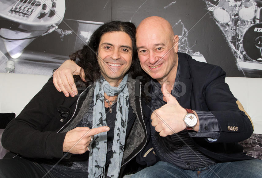 Phil Soussan бас-гитарист и Игорь Сандлер