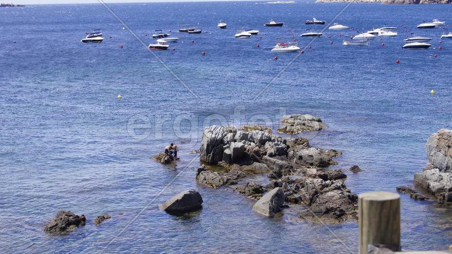 Лодки рыбаков