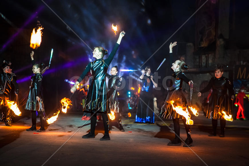 Детский огненный театр