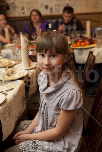 Девочка в платье