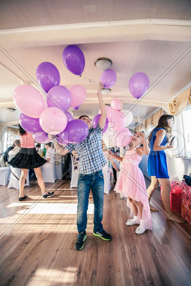 Шары на свадьбе