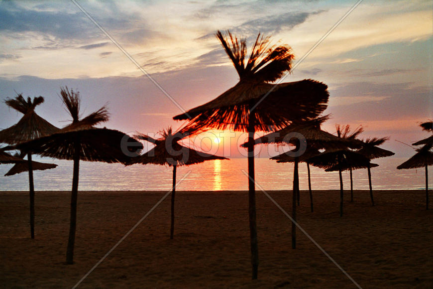 Солнце под зонтиком