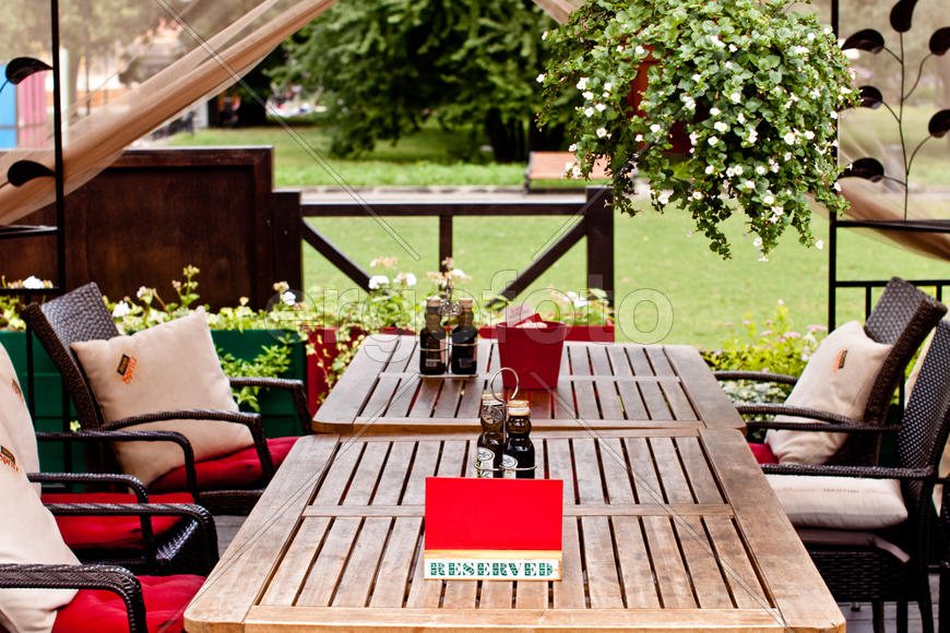 Летняя веранда в Парке Горького