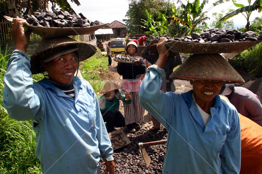 Люди на острове Бали