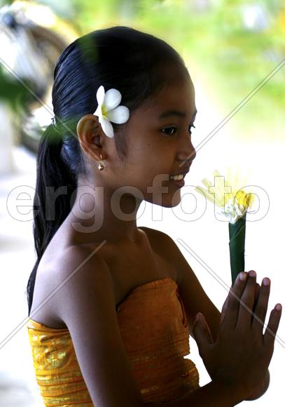 Девочка на Бали