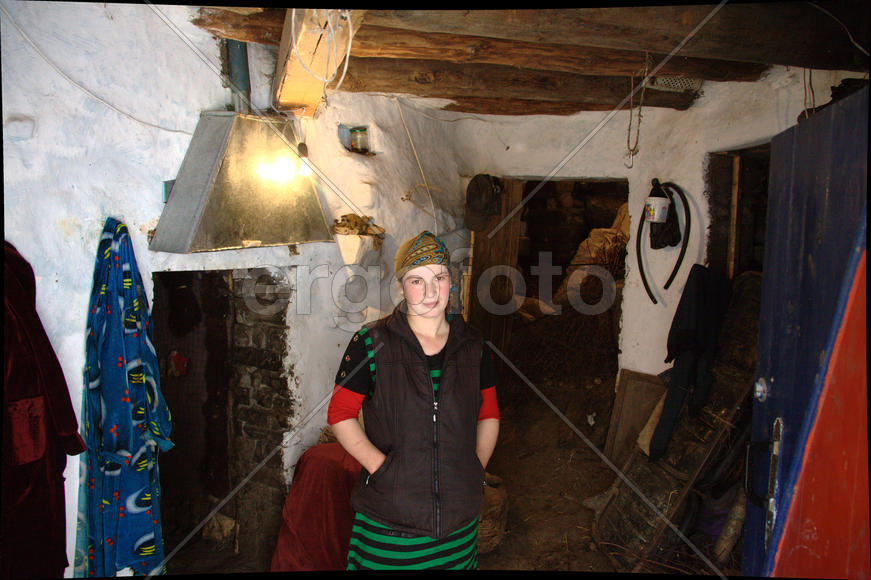 Девушка в комнате