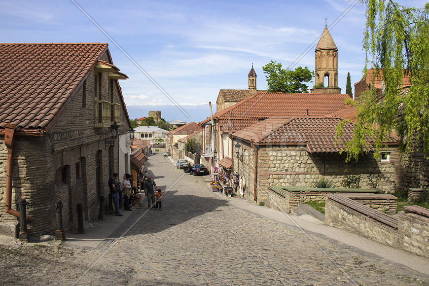 Улочка в Сигнахи