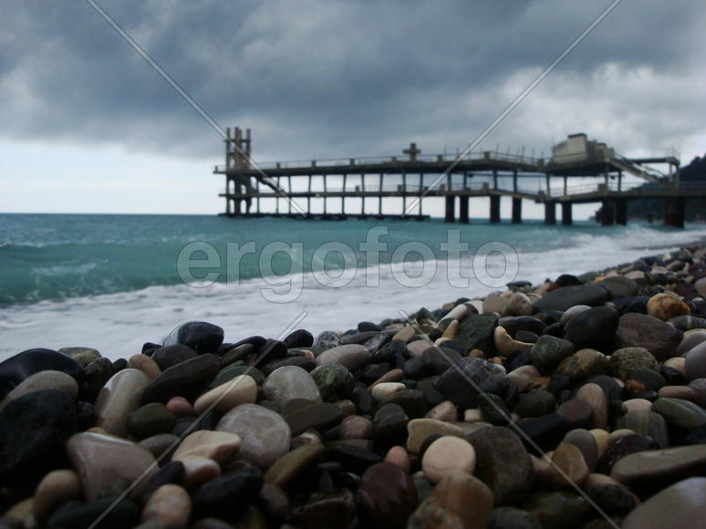 гроза на море