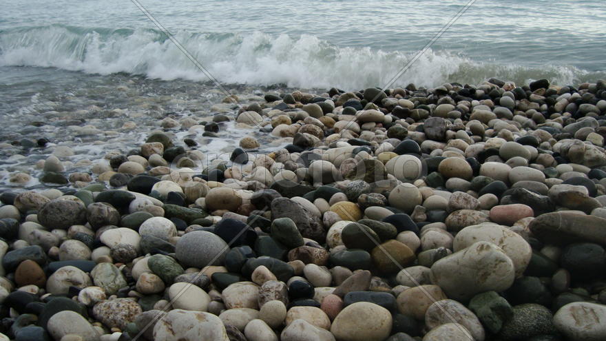 галечный пляж