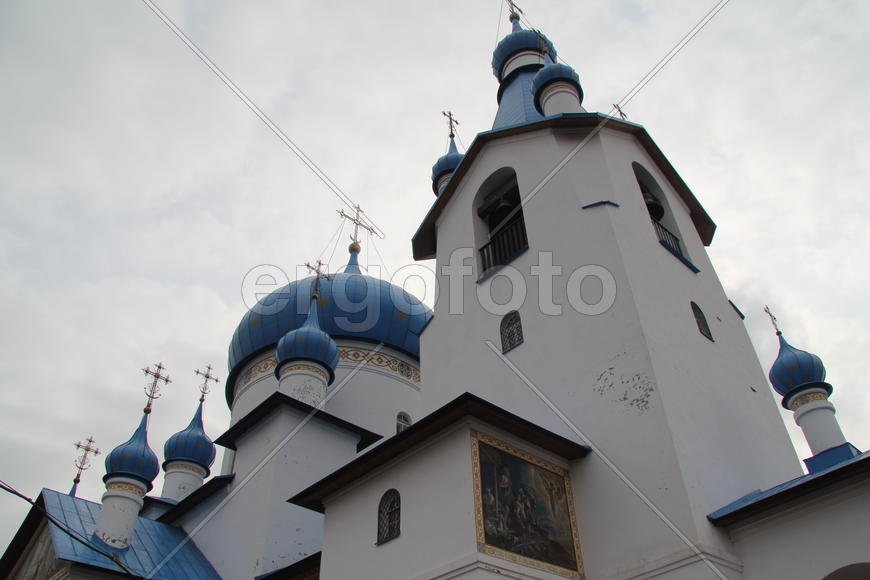 Вербное воскресенье. Купола и кресты