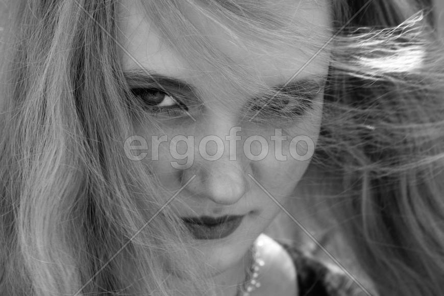 Целеустремленная девушка