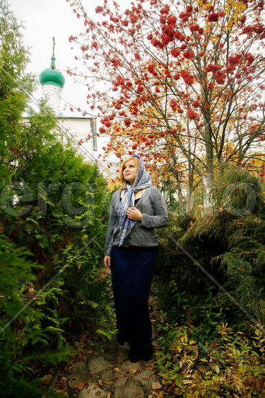 Девушка в парке