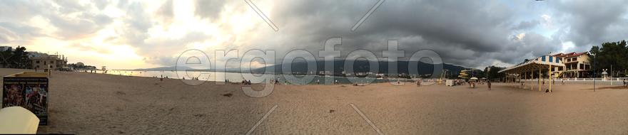 Панорама пляжа