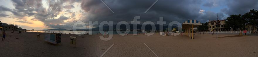 Панорама пляжа