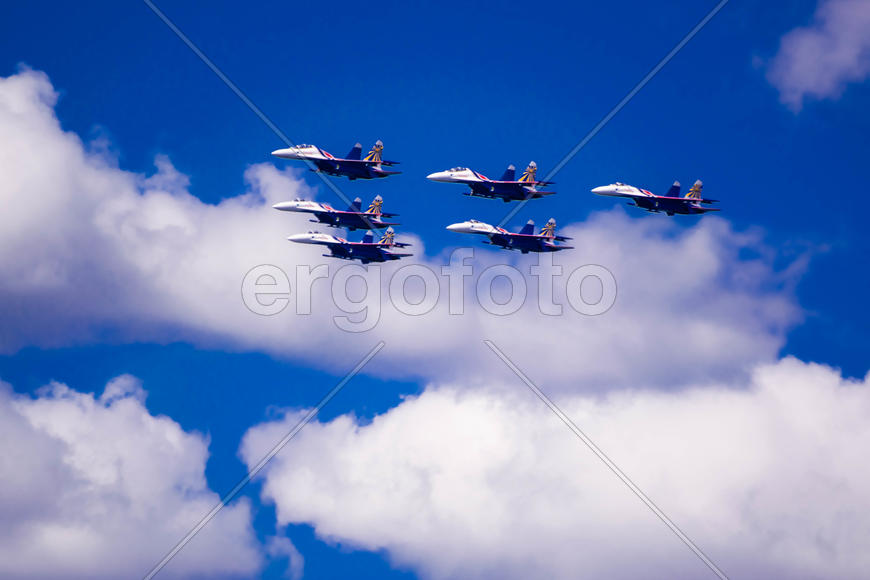 Авиагруппа "Русские витязи", Самара 22.08.2015