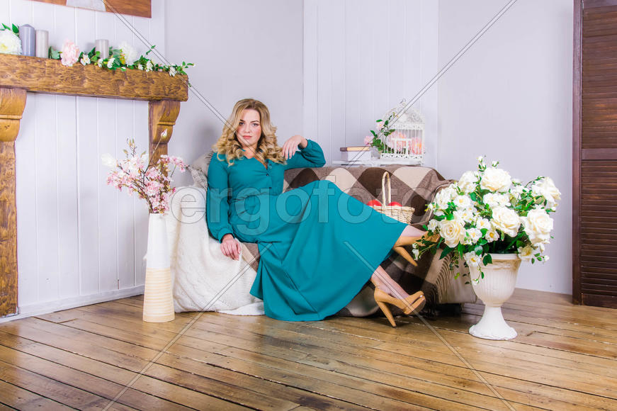 девушка в студииДевушка в студии