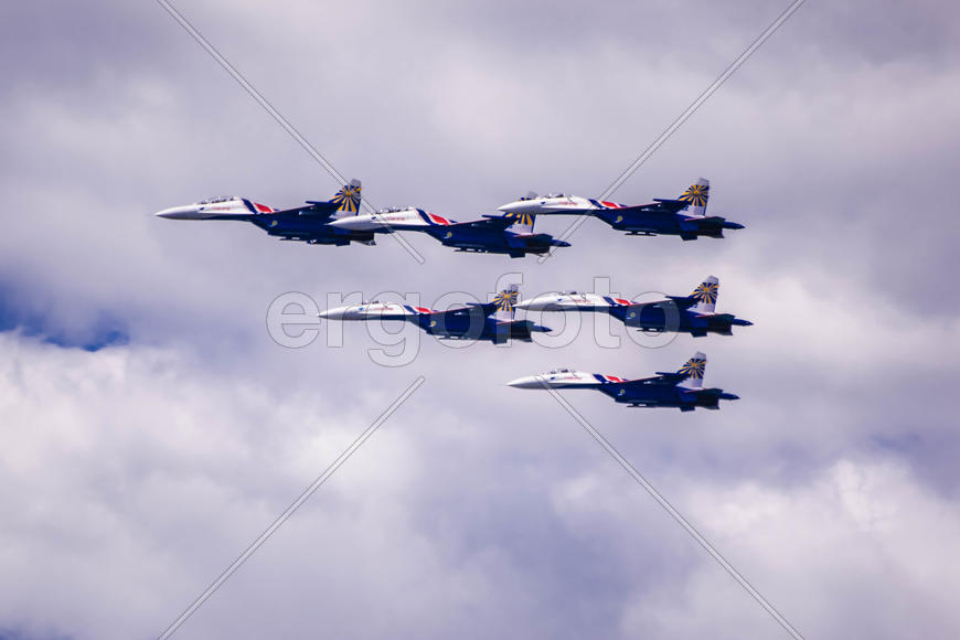 Авиагруппа "Русские витязи", Самара 22.08.2015