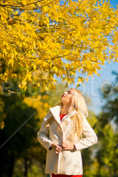 Мила. Портрет осенью