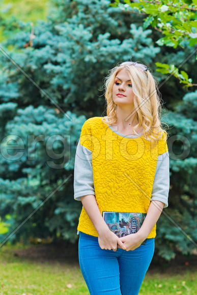 Осенний портрет девушки