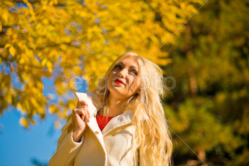 Мила. Портрет осенью