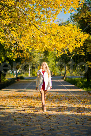 Мила. Портрет осенью