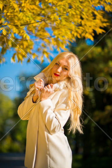 Мила. Портрет осенью