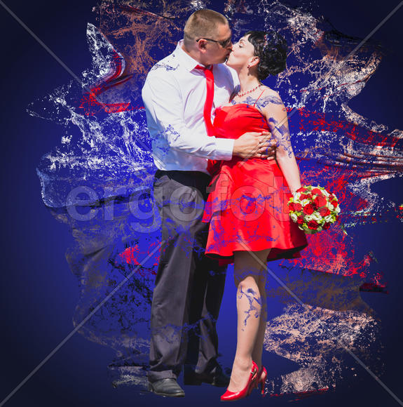 Поцелуй молодожёнов