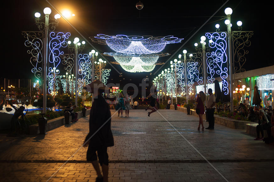 Огни ночного города