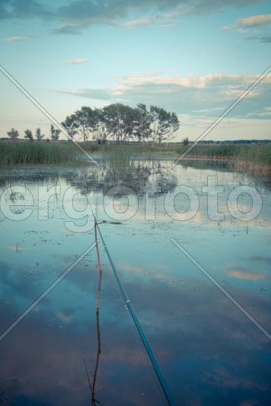 Рыбалка на озере