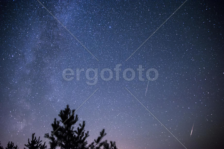 Персеиды и млечный путь