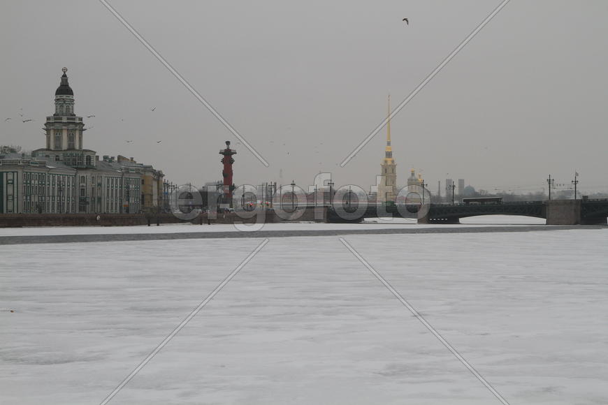 Панорамный вид на город. 