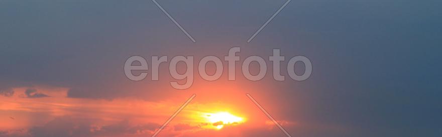 Красочный закат