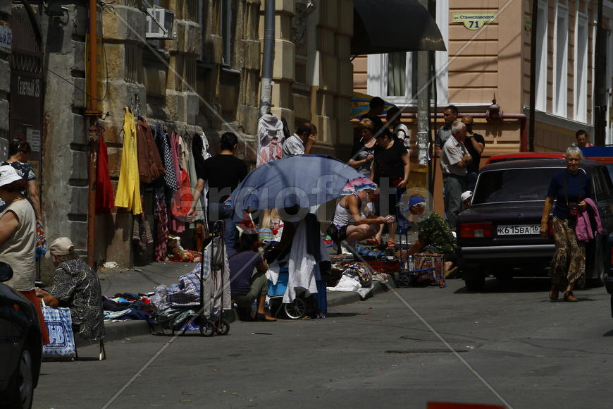 Тооговля на улицах города 