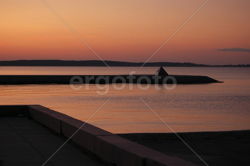 Карелия. Набережная Онежского озера