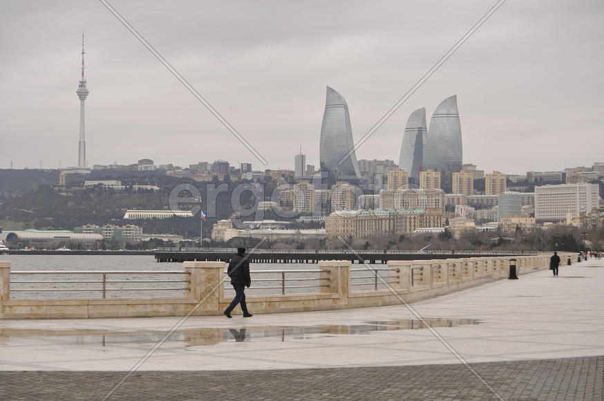 Набережная, Баку, Азербайджан
