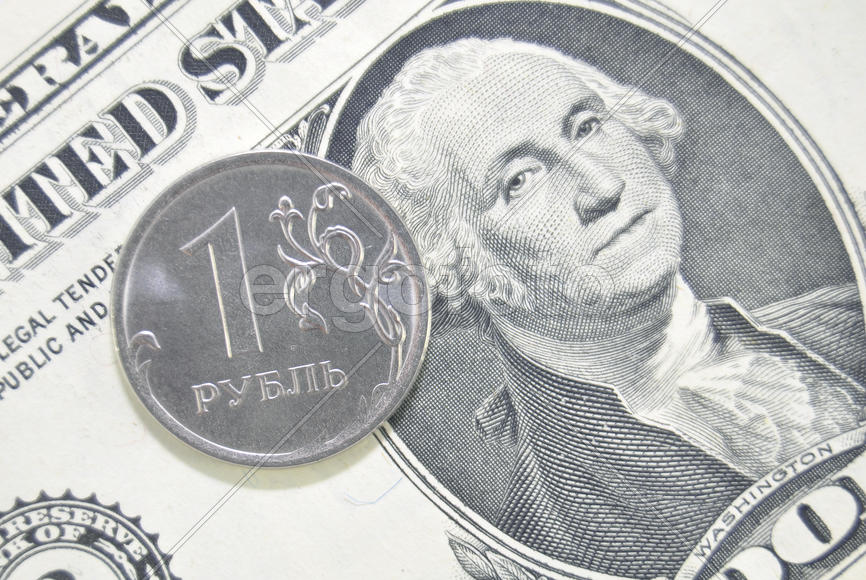 Рубль и доллар