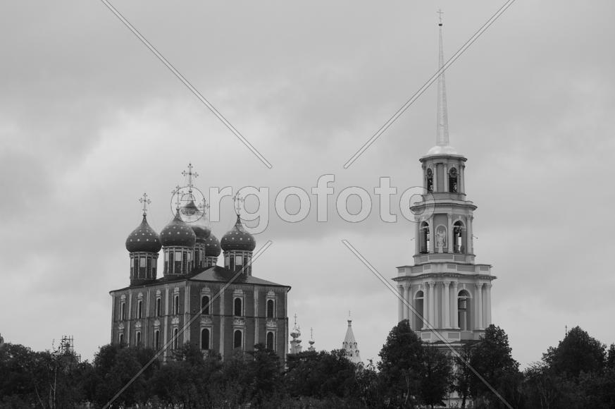 РЯЗАНЬ. Древний город Рязань. Вид на кремль