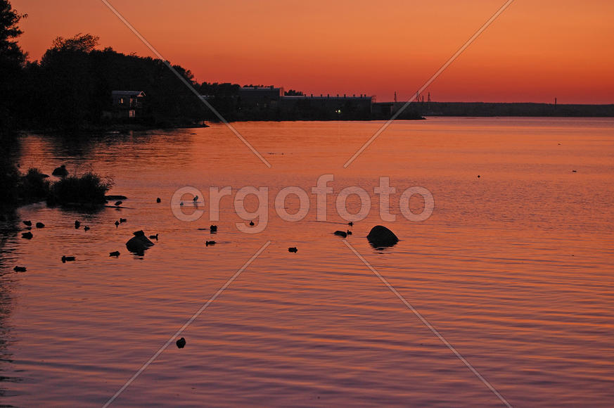 Карелия. Набережная Онежского озера