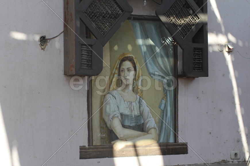 Нарисованное окно