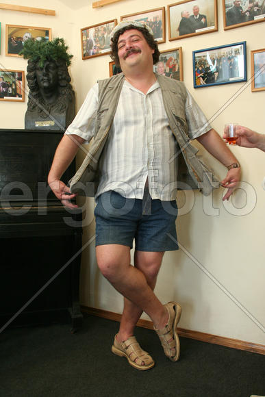 Российская Федерация. Санкт-Петербург. Дмитрий Быков. Писатель, поэт, публицист, журналист, критик