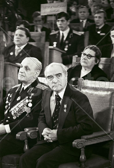 СССР. Ленинград. Михаил Аникушин. Герой Социалистического труда, скульптор Михаил Аникушин