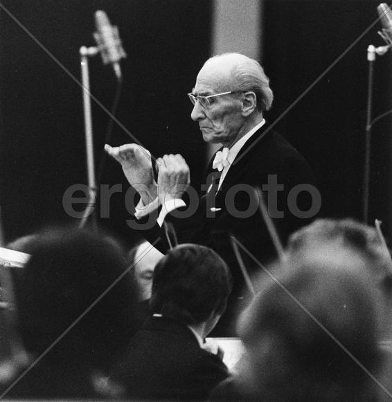 СССР. Ленинград. Евгений Мравинский